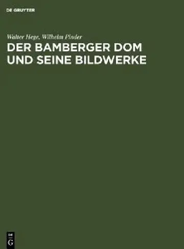 Cover of Der Bamberger DOM Und Seine Bildwerke