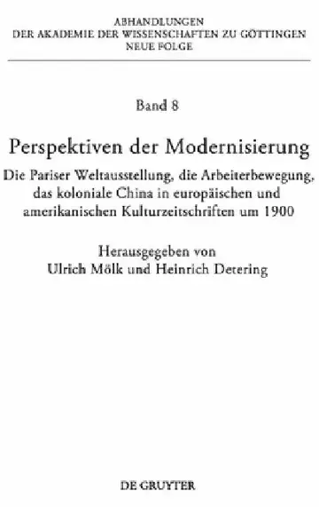 Cover of Perspektiven der Modernisierung