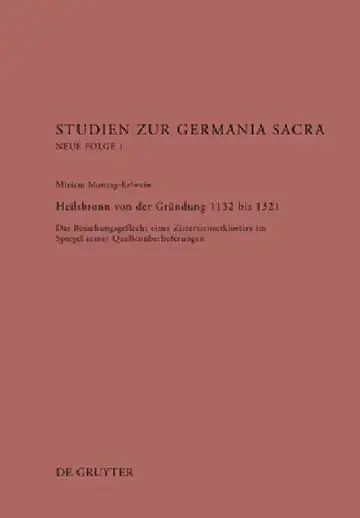 Cover of Heilsbronn von der Gründung 1132 bis 1321