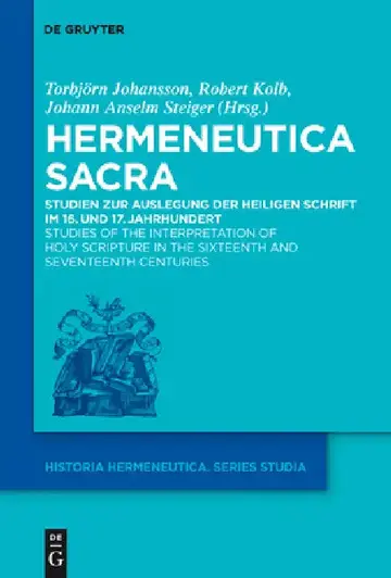 Cover of Hermeneutica Sacra