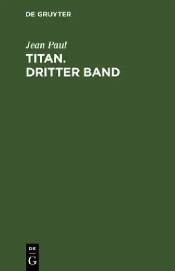 Cover of Titan. Dritter Band