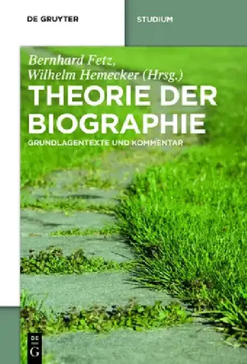 Cover of Theorie der Biographie