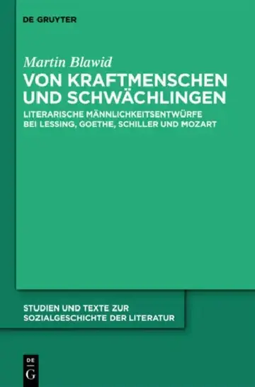 Cover of Von Kraftmenschen und Schwächlingen