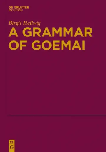 Cover of A Grammar of Goemai