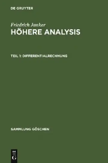 Cover of Differentialrechnung