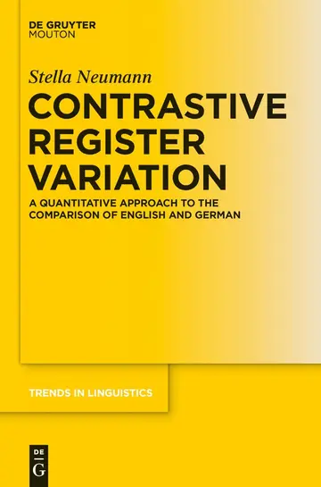Cover of Contrastive Register Variation