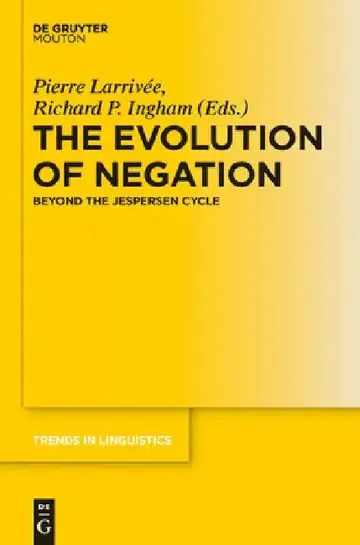 Cover of The Evolution of Negation