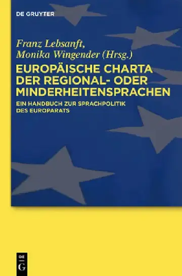 Cover of Europäische Charta der Regional- oder Minderheitensprachen