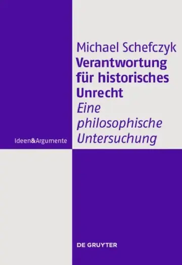 Cover of Verantwortung für historisches Unrecht