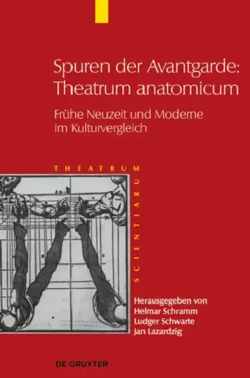 Cover of Theatrum Scientiarum, Band 5, Spuren der Avantgarde
