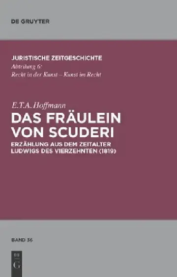 Cover of Das Fräulein von Scuderi