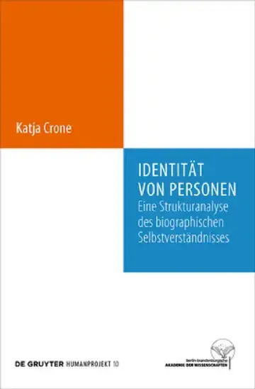 Cover of Identität von Personen