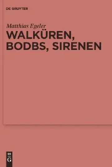 Cover of Walküren, Bodbs, Sirenen