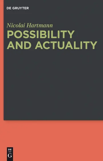 Cover of Possibility and Actuality