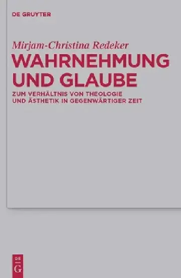 Cover of Wahrnehmung und Glaube