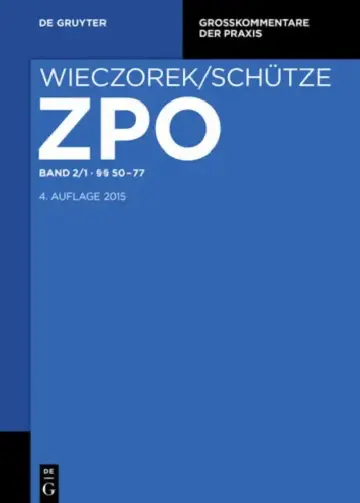 Cover of §§ 50-77