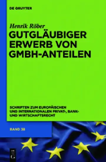 Cover of Gutgläubiger Erwerb Von Gmbh-Anteilen