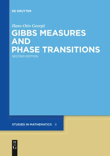 Cover of Gibbs Measures & Phase Transitions 2ed (9) (hb)