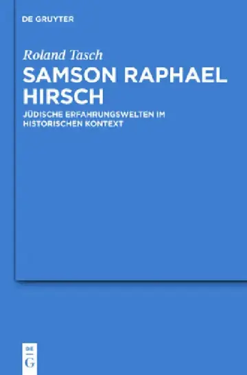 Cover of Samson Raphael Hirsch