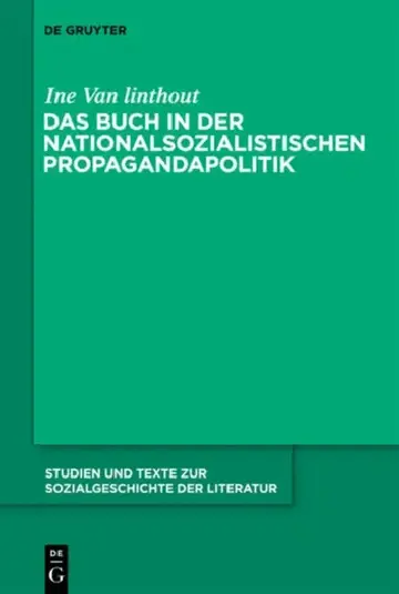 Cover of Das Buch in der nationalsozialistischen Propagandapolitik