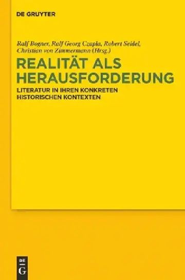 Cover of Realität als Herausforderung