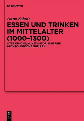 Cover of Essen und Trinken im Mittelalter (1000-1300)
