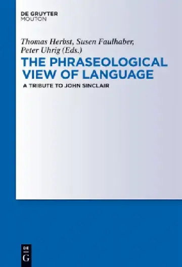 Cover of The Phraseological View of Language