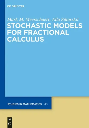 Cover of Stochastic Models for Fractional Calculus