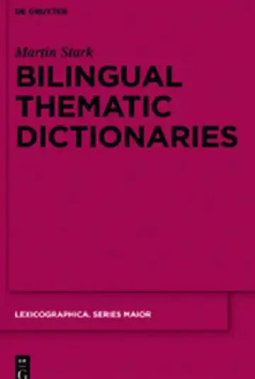 Cover of Bilingual Thematic Dictionaries