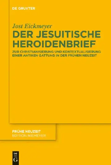 Cover of Der jesuitische Heroidenbrief
