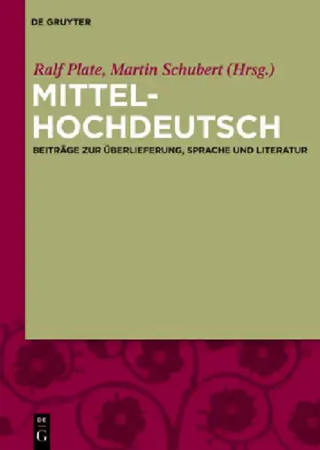 Cover of Mittelhochdeutsch