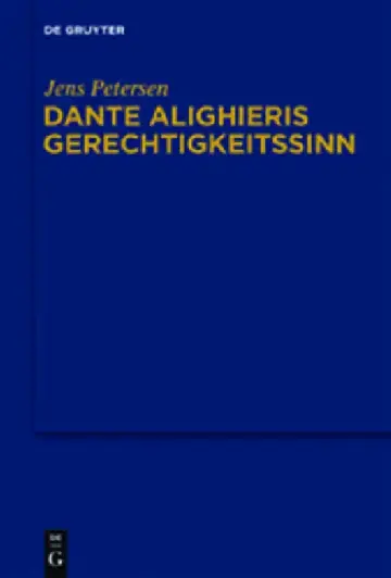 Cover of Dante Alighieris Gerechtigkeitssinn