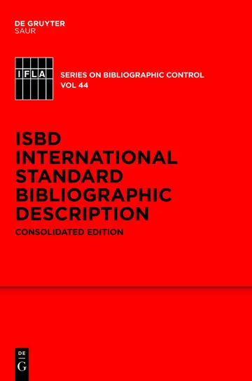 Cover of Isbd