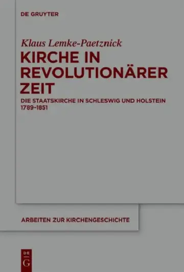 Cover of Kirche in revolutionärer Zeit