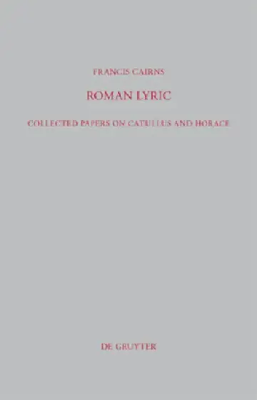 Cover of Roman Lyric