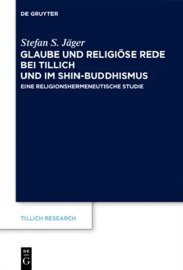 Cover of Glaube und Religiöse Rede bei Tillich und im Shin-Buddhismus