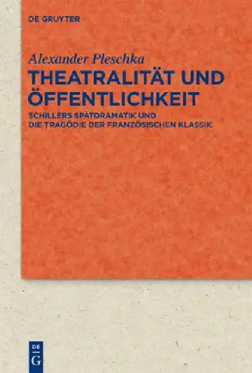 Cover of Theatralität und Öffentlichkeit