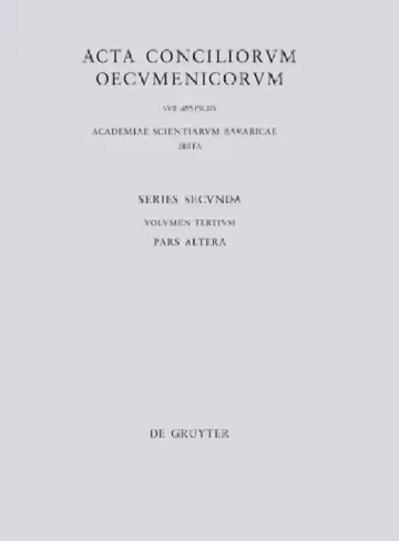 Cover of Concilii Actiones IV-V