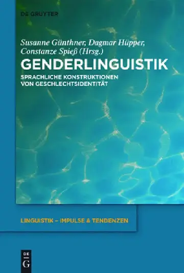 Cover of Genderlinguistik
