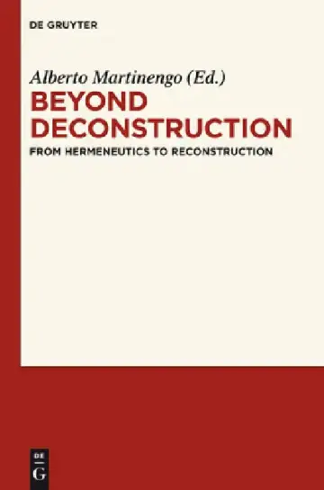 Cover of Beyond Deconstruction