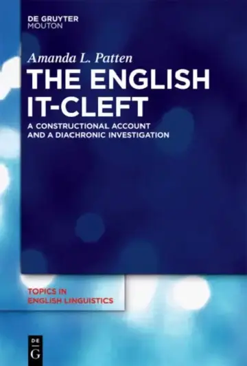 Cover of The English It-Cleft