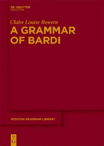 Cover of A Grammar of Bardi