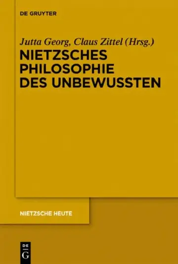 Cover of Nietzsches Philosophie des Unbewussten