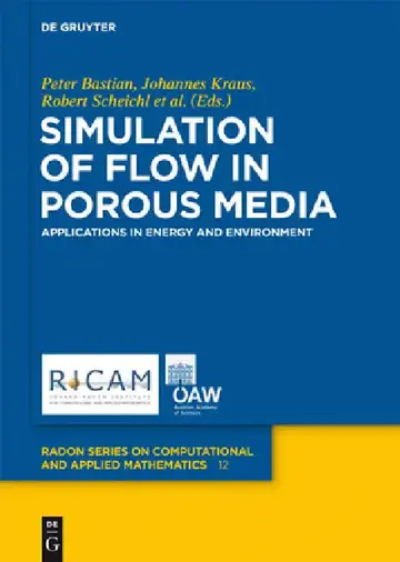 Cover of Simulation of Flow in Porous Media