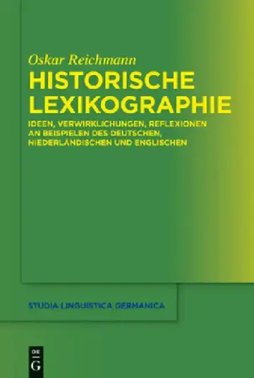 Cover of Historische Lexikographie