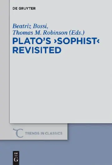 Cover of Plato's Sophist Revisited