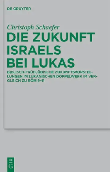 Cover of Die Zukunft Israels bei Lukas