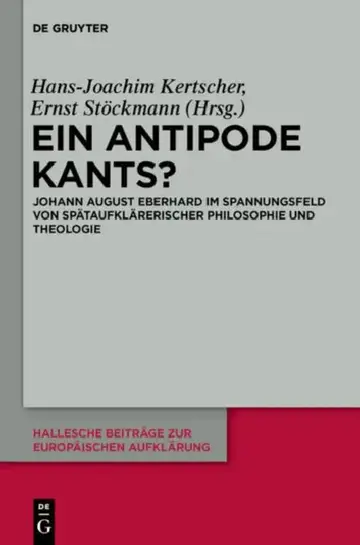 Cover of Ein Antipode Kants?