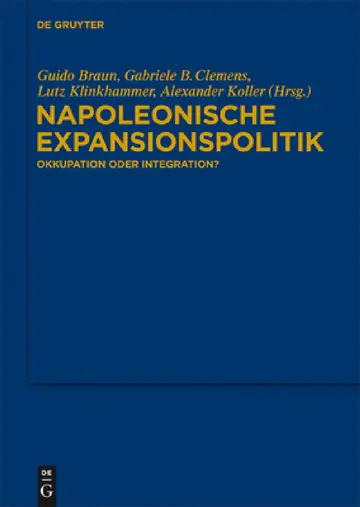 Cover of Napoleonische Expansionspolitik
