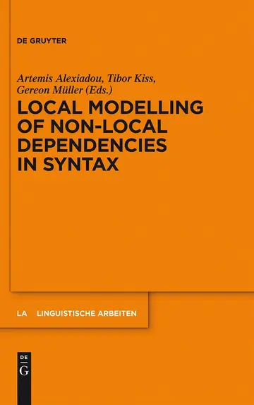 Cover of Local Modelling of Non-local Dependencies in Syntax